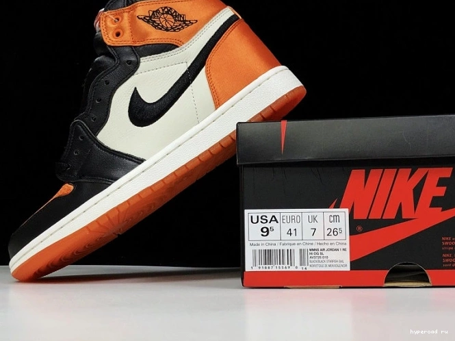 Jordan Satin Backboard 1 Air Retro AV3725-010 Shattered Womens 0913